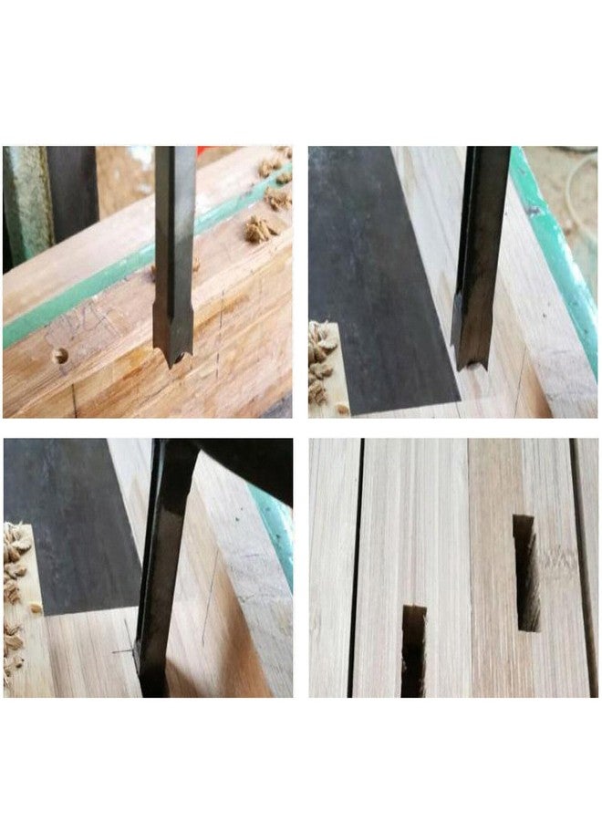 Inditrust مثقاب منشار ثقب مربع من إنديتراست، قطعة واحدة، إزميل نقر للخشب لأعمال النجارة، أداة حفر نقر، مثقاب نقر بقطر حفر (5/16 بوصة (8 مم)) - Image 4